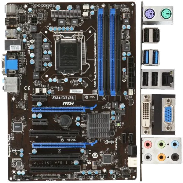 Ремонт материнских плат MSI Z68A-G43 (G3) в сервисном центре FIX-MSI